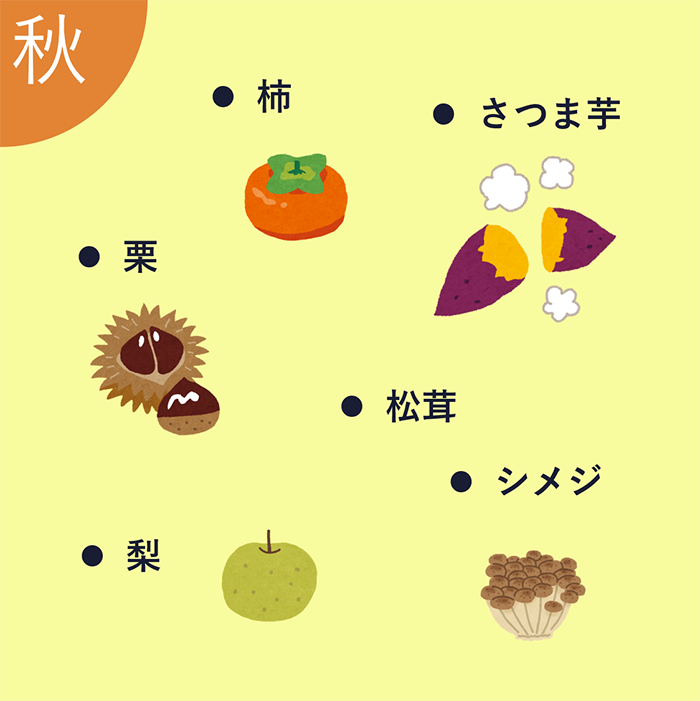 秋の旬