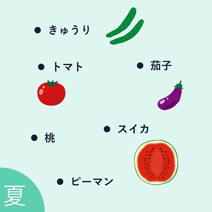 夏の旬